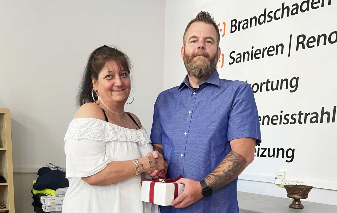 Dienstjubiläum Kollegin Karin Ruhland in Wien / Weinviertel | SMS Group