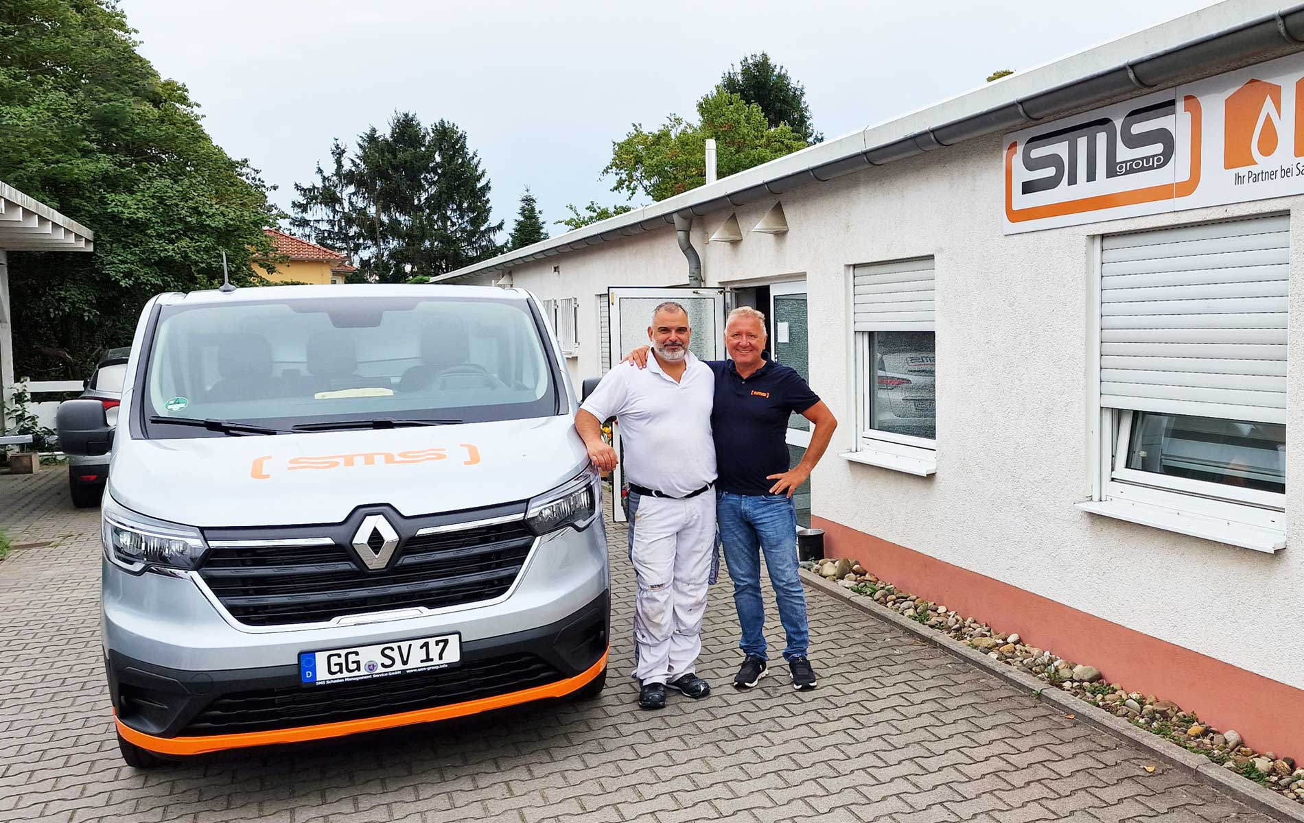 Neues Dienstfahrzeug (Flitzer) für Servicetechniker Pietro in Darmstadt / Groß-Gerau | SMS Group